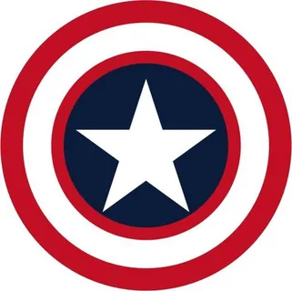 美国队长盾牌 PNG免抠