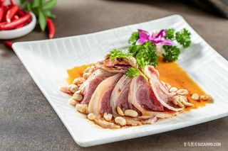 凉拌猪手美食图片