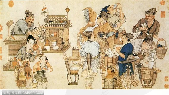 人物篇-古代买卖生活图 人物篇-古代买卖生活图