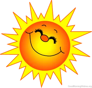 卡通太阳微笑简笔少儿兴趣班