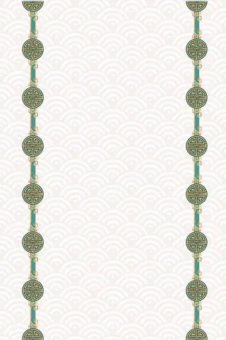 中国风传统水墨古风古典展板边框工笔画PS海报背景平面广告Ai设计素材