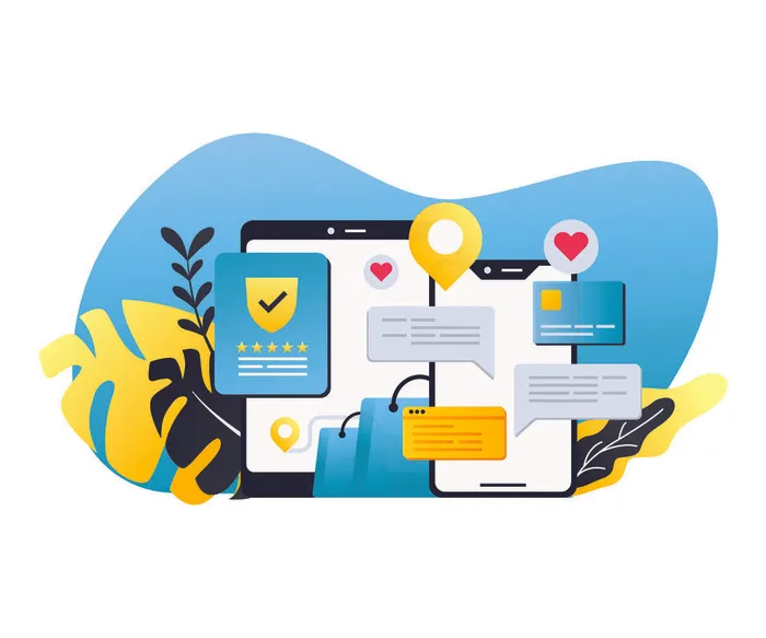 扁平化人物场景办公互联网等距ai矢量设计网页海报UI素材插画eps,ai矢量模版下载