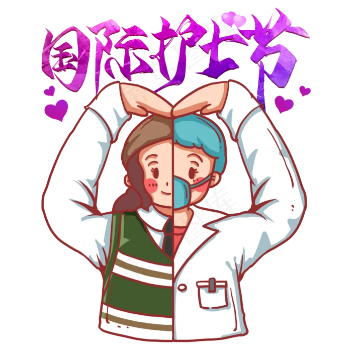 护士节节日最美天使 