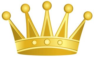 矢量金色王冠