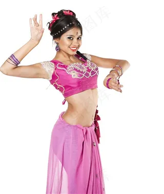 跳舞的印度美女图片