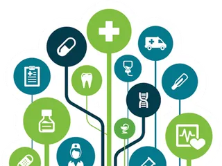 科技树图标蓝色科技kv主视觉素材