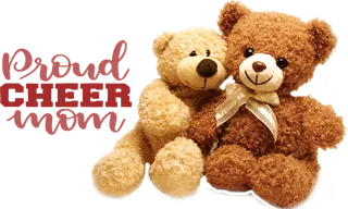 卡通简笔小熊2个