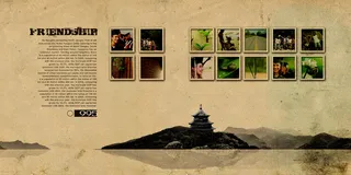 怀旧风格同学录画册设计图片-第7张