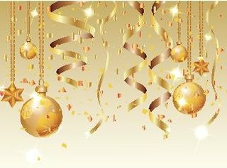 圣诞节圣诞树圣诞老人闪亮装饰电商促销折扣海报