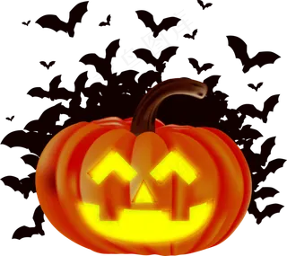 万圣节节日卡通素材南瓜