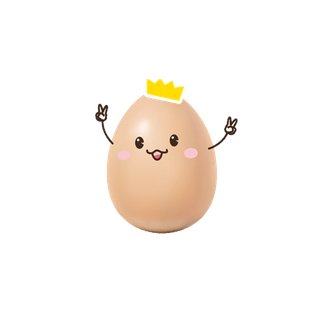 卡通鸡蛋可爱胜利鸡蛋娃娃