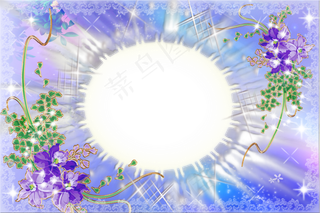 花纹相框素材图片下载