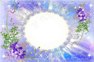 花纹相框素材图片下载