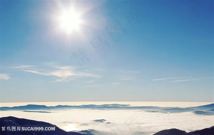 唯美云海山川景色高清图片