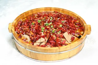 34水煮肝尖 川情小镇