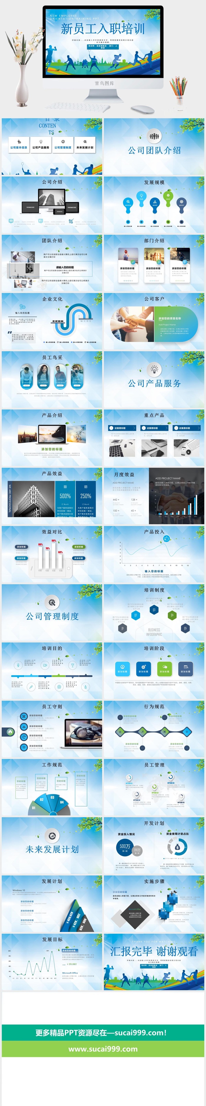 员工培训PPT模板