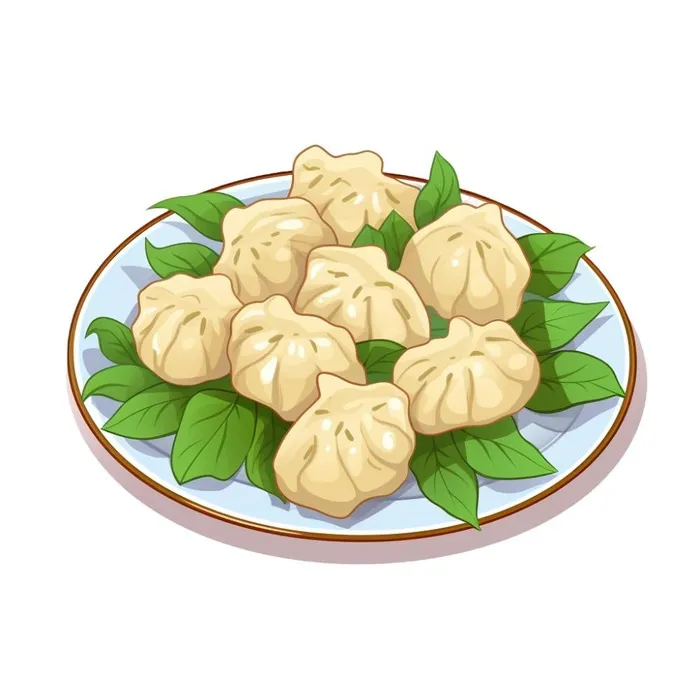 一碟饺子免抠(1024x1024)