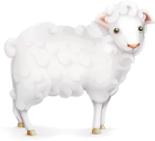 现代农业卡通绵羊