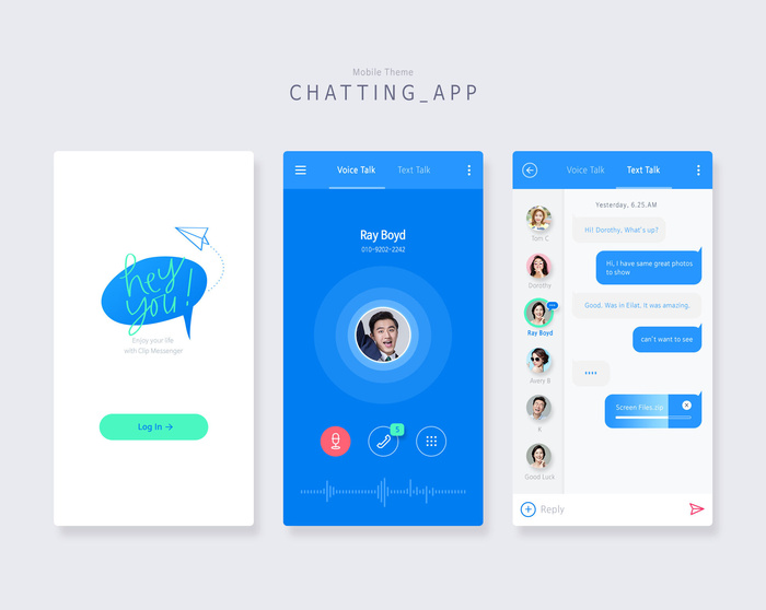 UI多页面包装展示手机APP交互界面样机长图概念PSD设计模板