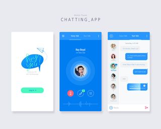 UI多页面包装展示手机APP交互界面样机长图概念PSD设计模板