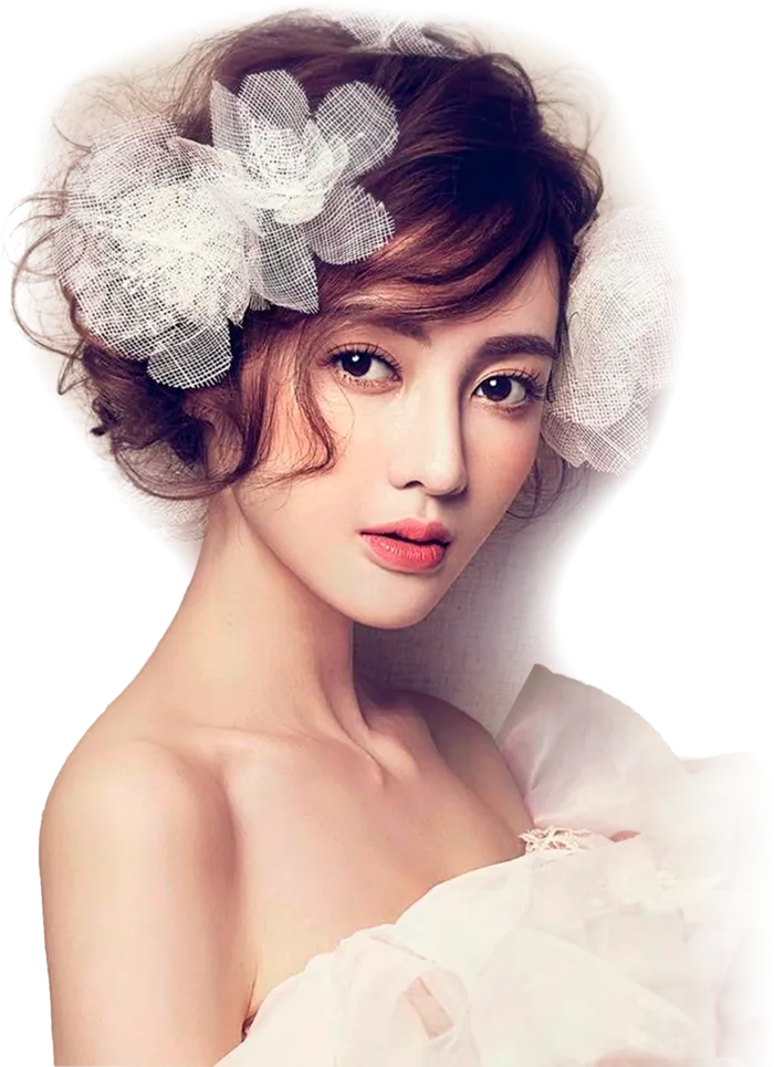美女美容模特