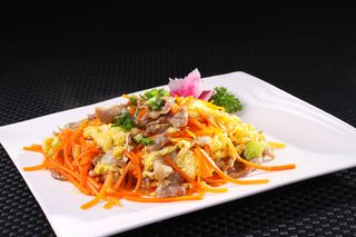 R02510萝卜丝炒东山羊肉