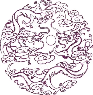 传统卡通艺术龙图片 传统卡通艺术龙图片