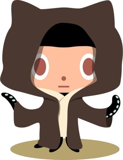 GitHub 徽标 PNG免抠(694x896)