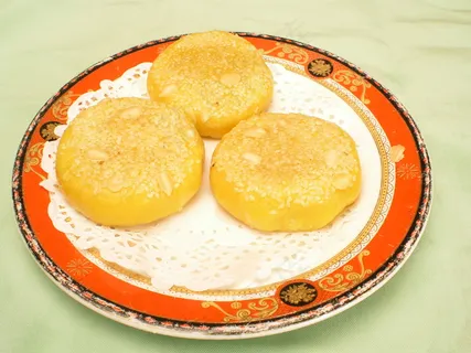 香煎南瓜饼 香煎南瓜饼