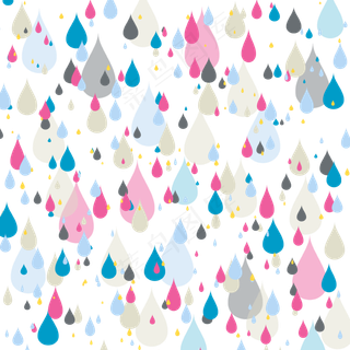 雨滴免抠　