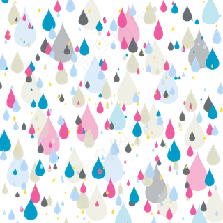 雨滴免抠　