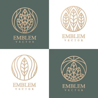 手绘Logo标志素材