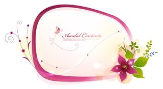 简约风名片海报边框图框素材AI矢量图 (195)