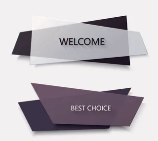 免抠标签矢量素材