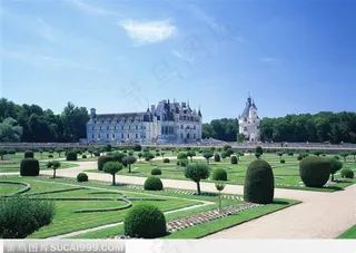 蓝天 绿化 城堡