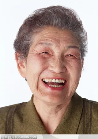 老年人生活-大笑的老人