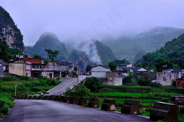 贵州万峰林风景摄影素材图