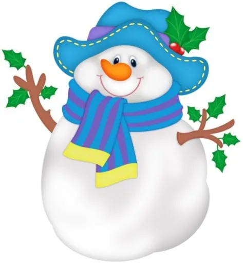 雪人 PNG免抠(555x600)