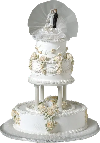 免抠结婚蛋糕生日蛋糕实物摄影