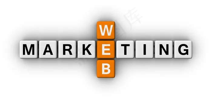 方块上的英文字