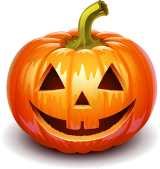 万圣节节日卡通素材南瓜