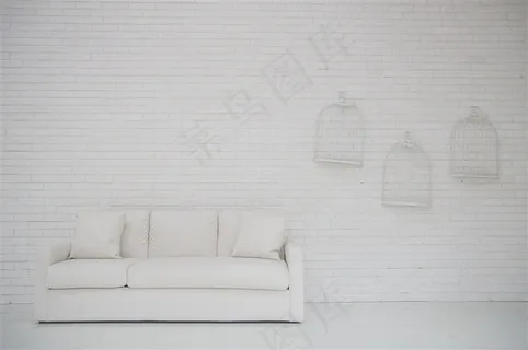 白色砖墙室内设计