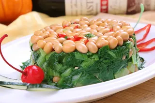 L01054小棠菜拌黄豆02