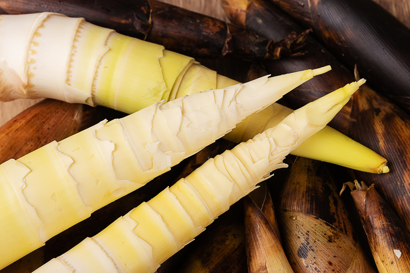 新鲜时令竹笋食材