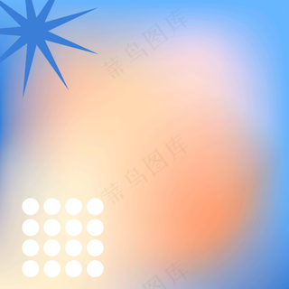 蓝色装饰背景矢量免扣AI素材