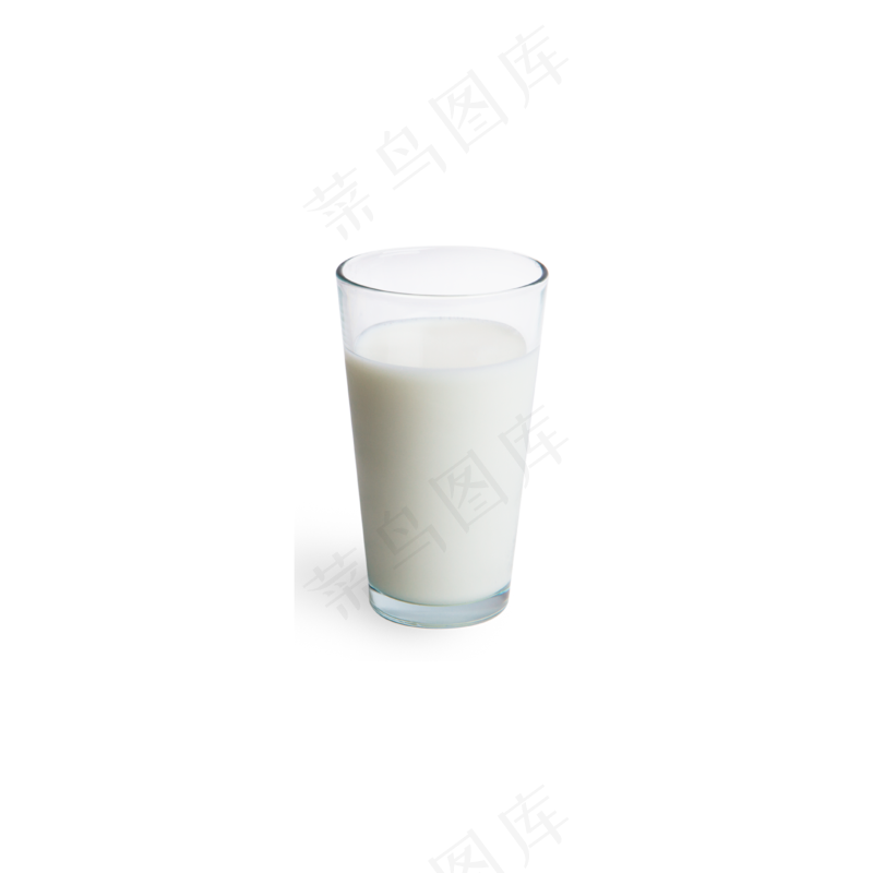 免抠一杯纯牛奶