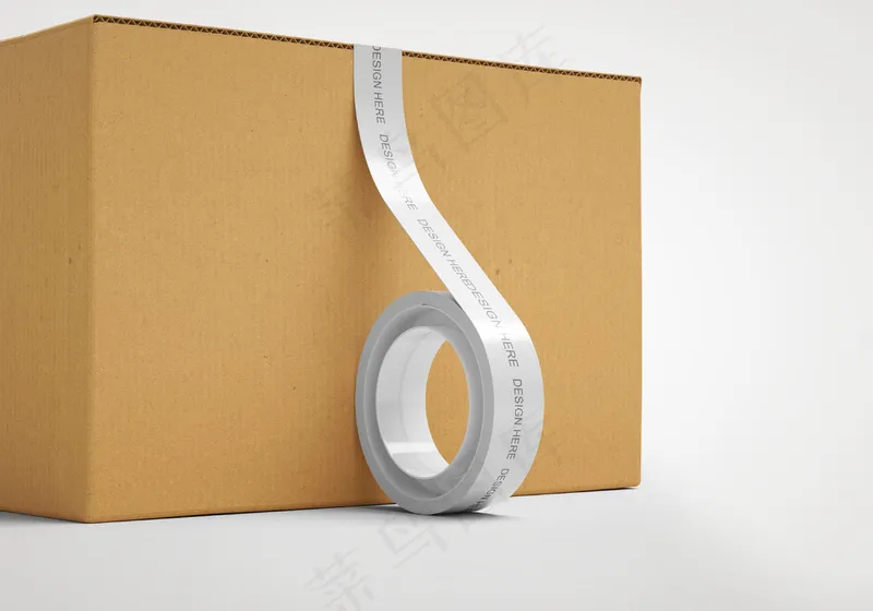 简约背景胶带样机22psd模版下载