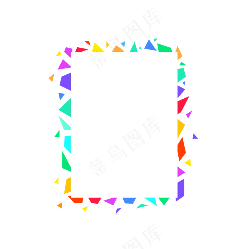 卡通聊天对话方框气泡可爱边框PNG透明免抠装饰图案 PS设计