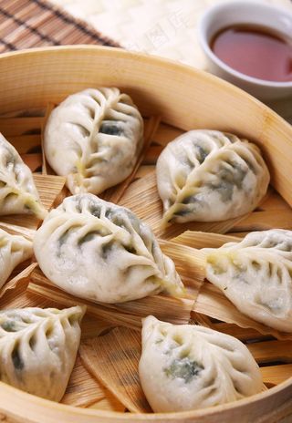 蒸饺高清图片