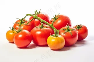 番茄西红柿蔬菜水果摄影图